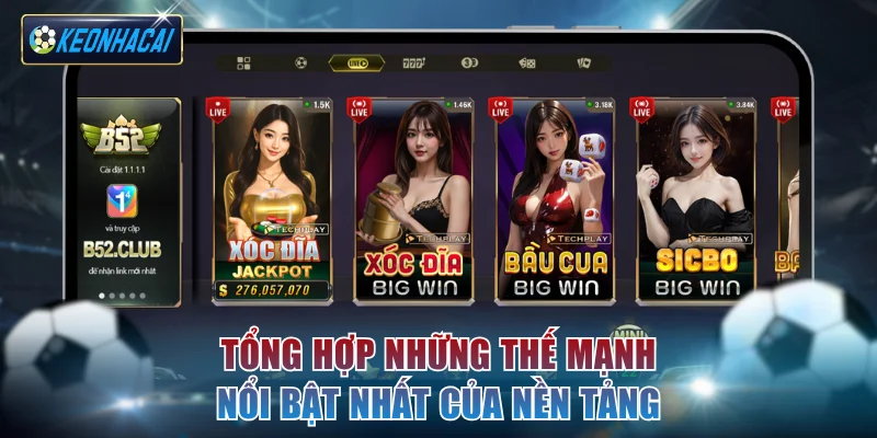 Tổng hợp những thế mạnh nổi bật nhất của nền tảng
